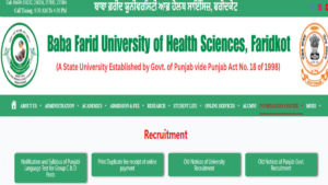 BFUHS Pharmacist Syllabus 2026; Subject-Wise Topics, Exam Pattern, Selection Process & Preparation Guide