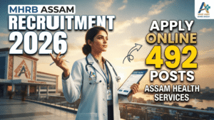 MHRB Assam Recruitment 2026 Notification Out for 492 Registrar, Demonstrator & Resident Physician Posts – Apply Online, Eligibility, Salary & Last Date