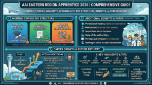 AAI Eastern Region Apprentice Salary 2026; Monthly Stipend, Graduate, Diploma & ITI Pay Structure, Benefits and Career Growth