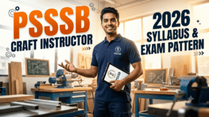 PSSSB Craft Instructor Syllabus 2026 PDF, Exam Pattern, Trade-Wise Topics & Selection Process