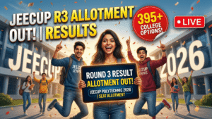 JEECUP Round 3 Seat Allotment Result 2026 Out Now; Check UP Polytechnic Allotment, Freeze/Float, Fee Payment & Counselling Schedule
