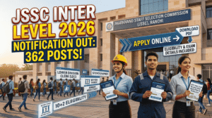 JSSC Inter Level Vacancy 2026 Notification Out for 326 Posts, Apply Online, Eligibility & Exam Details
