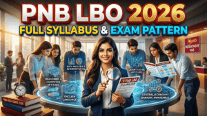 PNB LBO Syllabus & Exam Pattern 2026; Section-Wise Topics, Marking Scheme, LPT & Preparation Strategy