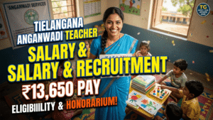 Telangana Anganwadi Teacher Salary 2026; ₹13,650 Pay, Honorarium, Eligibility & Recruitment