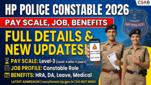 HP Police Constable Salary 2026; Pay Scale, Job Profile & Benefits