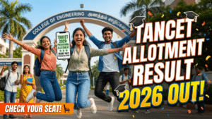 TANCET Provisional Allotment Result 2026 OUT; Check MBA, MCA Seat Allotment