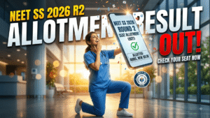 NEET SS Round 2 Seat Allotment Result 2026 OUT – Check Provisional Result PDF