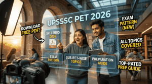 UPSSSC PET Syllabus 2026 PDF, Exam Pattern, Subject Wise Topics & Preparation Guide