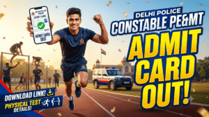 Delhi Police Constable PE&MT Admit Card 2026 OUT, Download Link & Physical Test Details